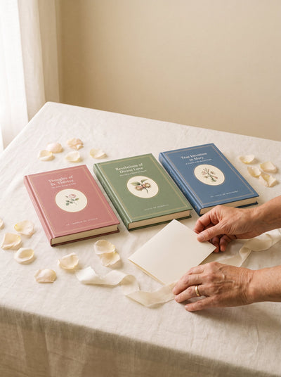 The Catholic Devotional Library gift set — illustrated hardcover by Ploughman Press