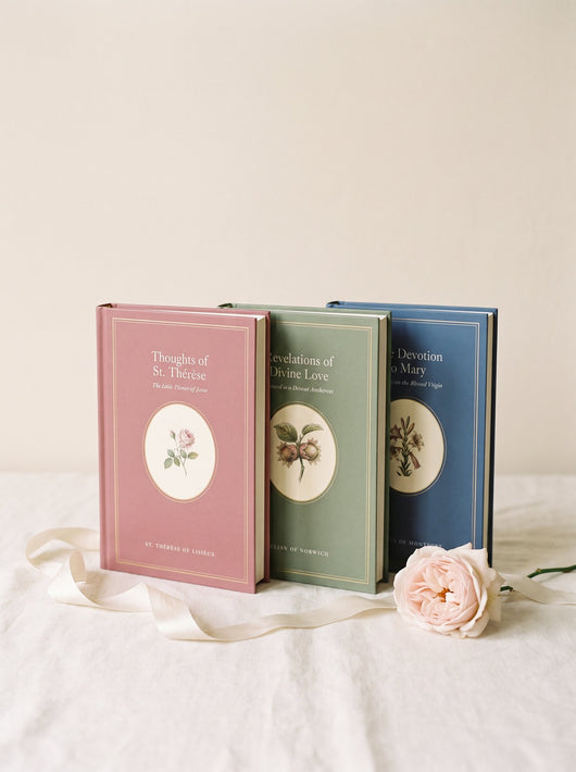 The Catholic Devotional Library gift set — illustrated hardcover by Ploughman Press