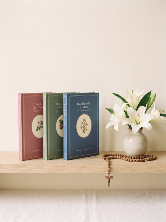 The Catholic Devotional Library gift set — illustrated hardcover by Ploughman Press