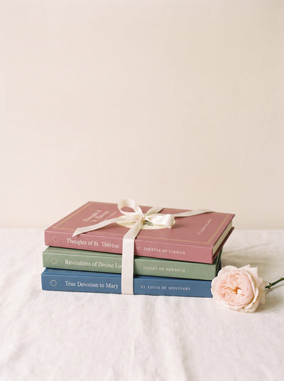 The Catholic Devotional Library gift set — illustrated hardcover by Ploughman Press