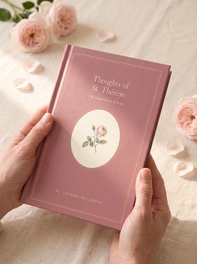 Thoughts of St. Thérèse — illustrated hardcover by Ploughman Press