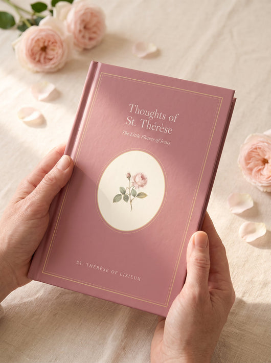 Thoughts of St. Thérèse — illustrated hardcover by Ploughman Press