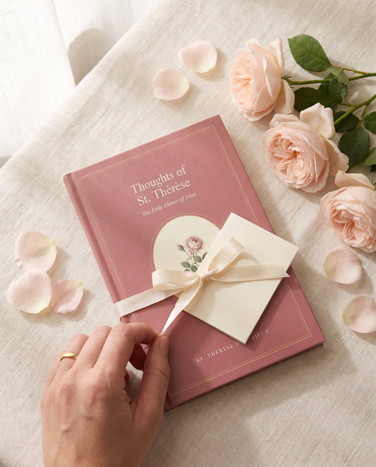Thoughts of St. Thérèse — illustrated hardcover by Ploughman Press