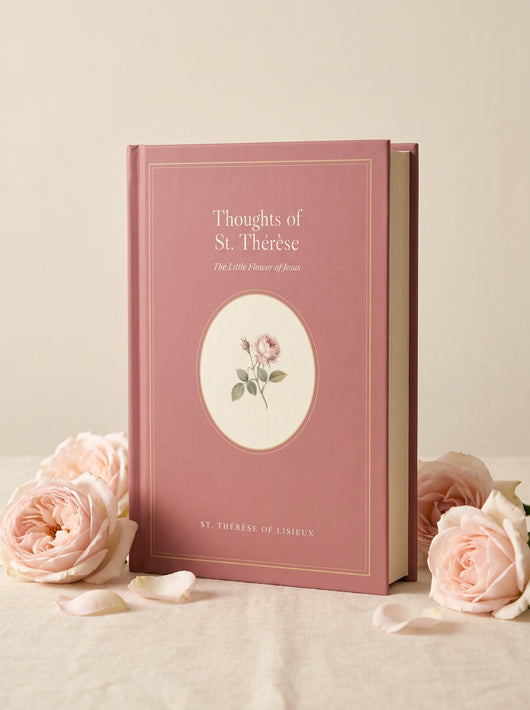 Thoughts of St. Thérèse — illustrated hardcover by Ploughman Press