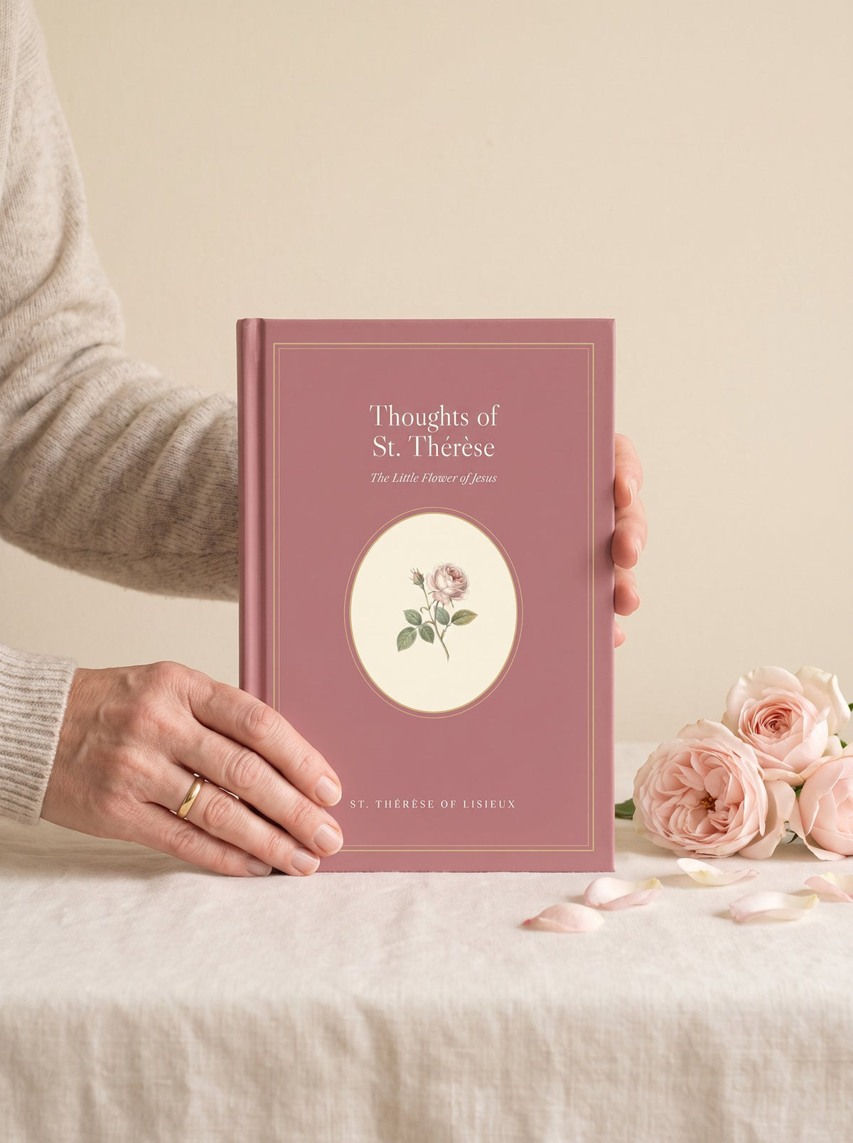 Thoughts of St. Thérèse — illustrated hardcover by Ploughman Press