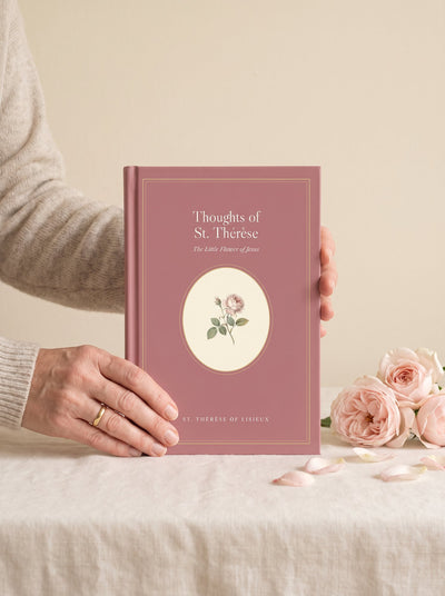 Thoughts of St. Thérèse — illustrated hardcover by Ploughman Press