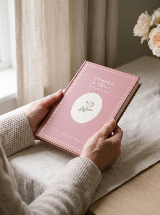 Thoughts of St. Thérèse — illustrated hardcover by Ploughman Press